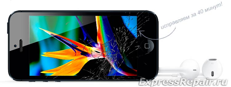 Замена стекла iPhone (Айфон) 5s в Москве