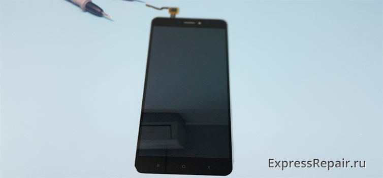 замена стекла и экрана модулем Xiaomi Mi max 3